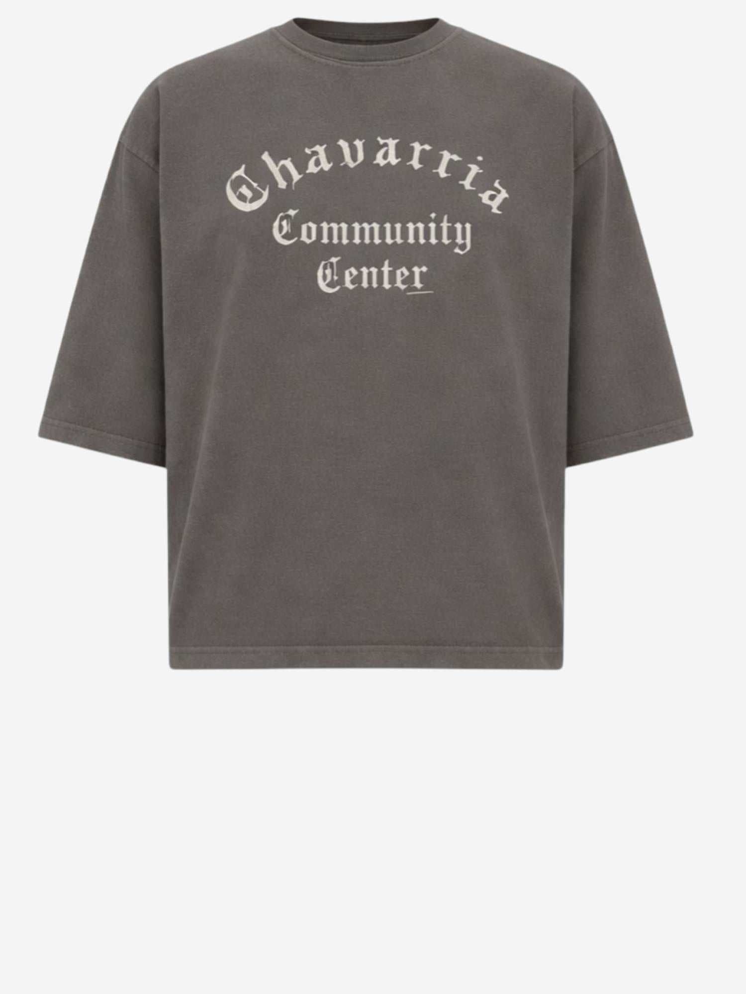 T-SHIRT IN COTONE CON LOGO WCJSY0200 068 WILLY CHAVARRIA 