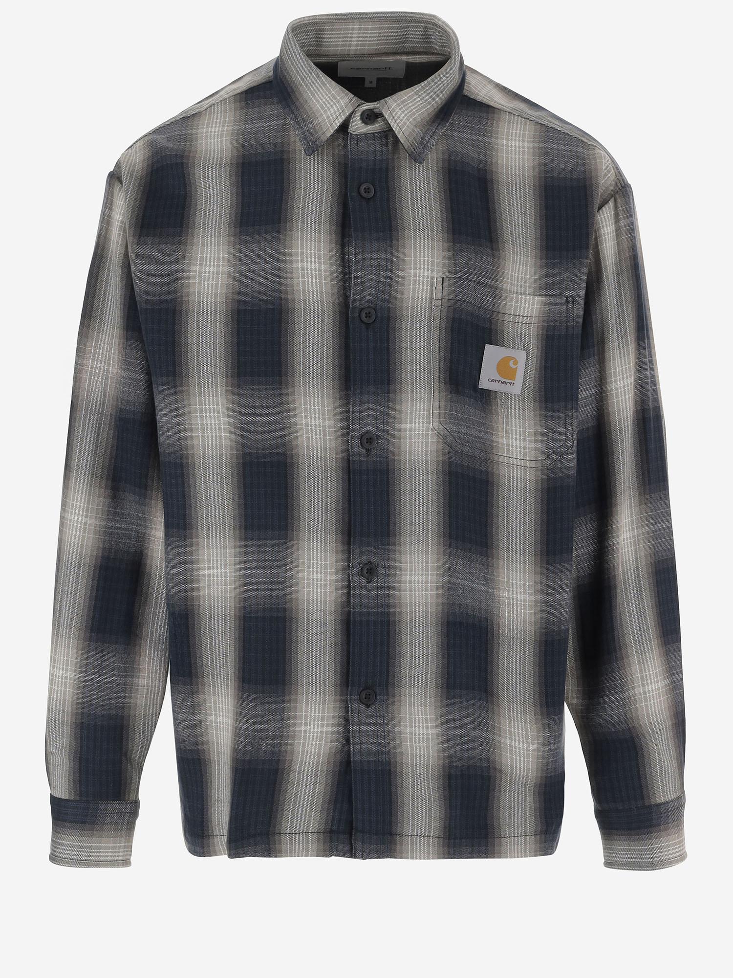 CAMICIA HARLIN CON MOTIVO A QUADRI I035954 3I3XX CARHARTT WIP 