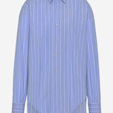 CAMICIA IN COTONE CON MOTIVO A RGHIE S29DT0006 M35625002F MAISON MARGIELA 