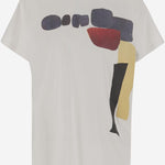 T-SHIRT IN COTONE CON STAMPA 23861971 195 KHAITE 
