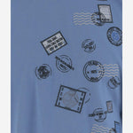 T-SHIRT IN COTONE CON STAMPA FY0936 AV0EF0U6K FENDI 