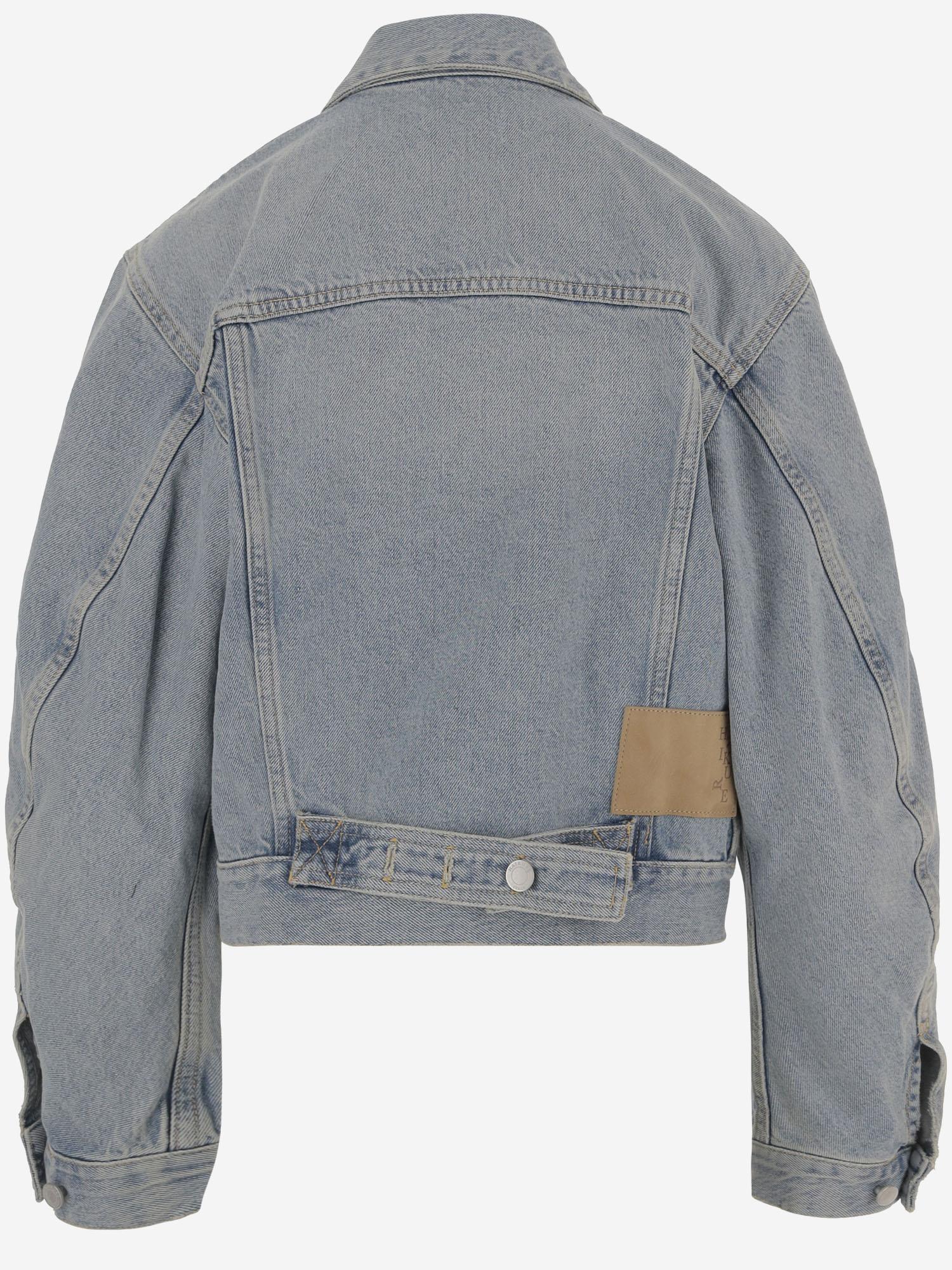 GIACCA IN DENIM DI COTONE HEW09121DF106 L0910 HAIKURE 