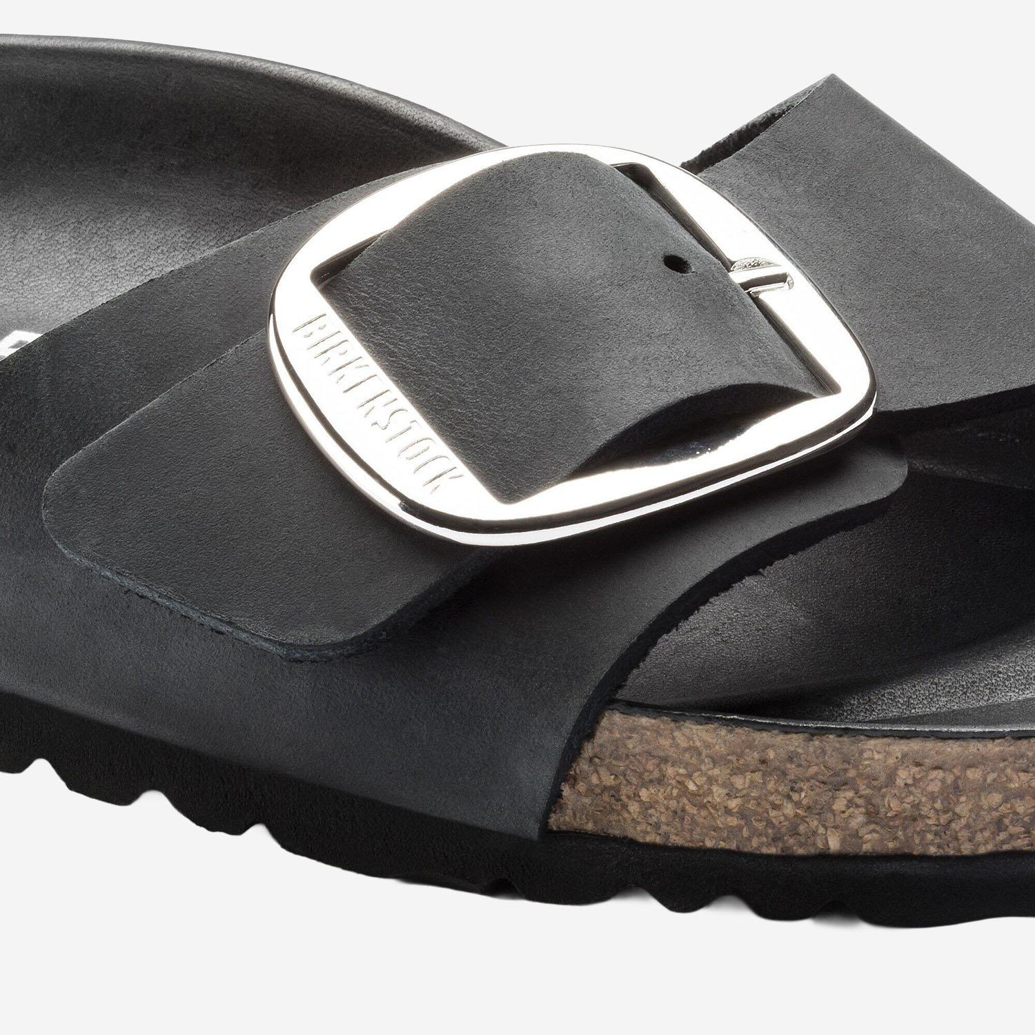 SANDALI MADRID BIG BUCKLE 1006523 BLACK BIRKENSTOCK 
