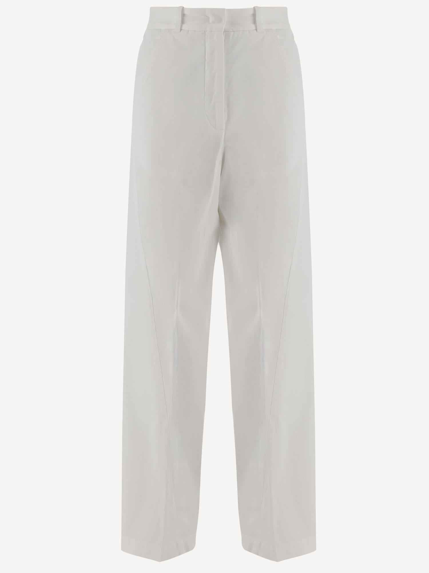 PANTALONI IN COTONE STRETCH SANDRA D 8814 QL2 