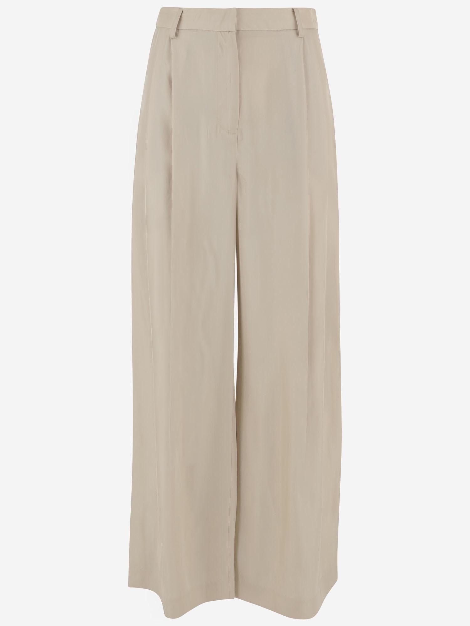 PANTALONI IN ACETATO PAFS21875 206 THE FRANKIE SHOP 