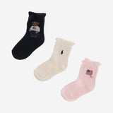 Set calzini bambino 446P11072 001 POLO RALPH LAUREN KIDS 