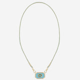 COLLANA YUCATAN TURCHESE CO335 ORO MYA BAY 