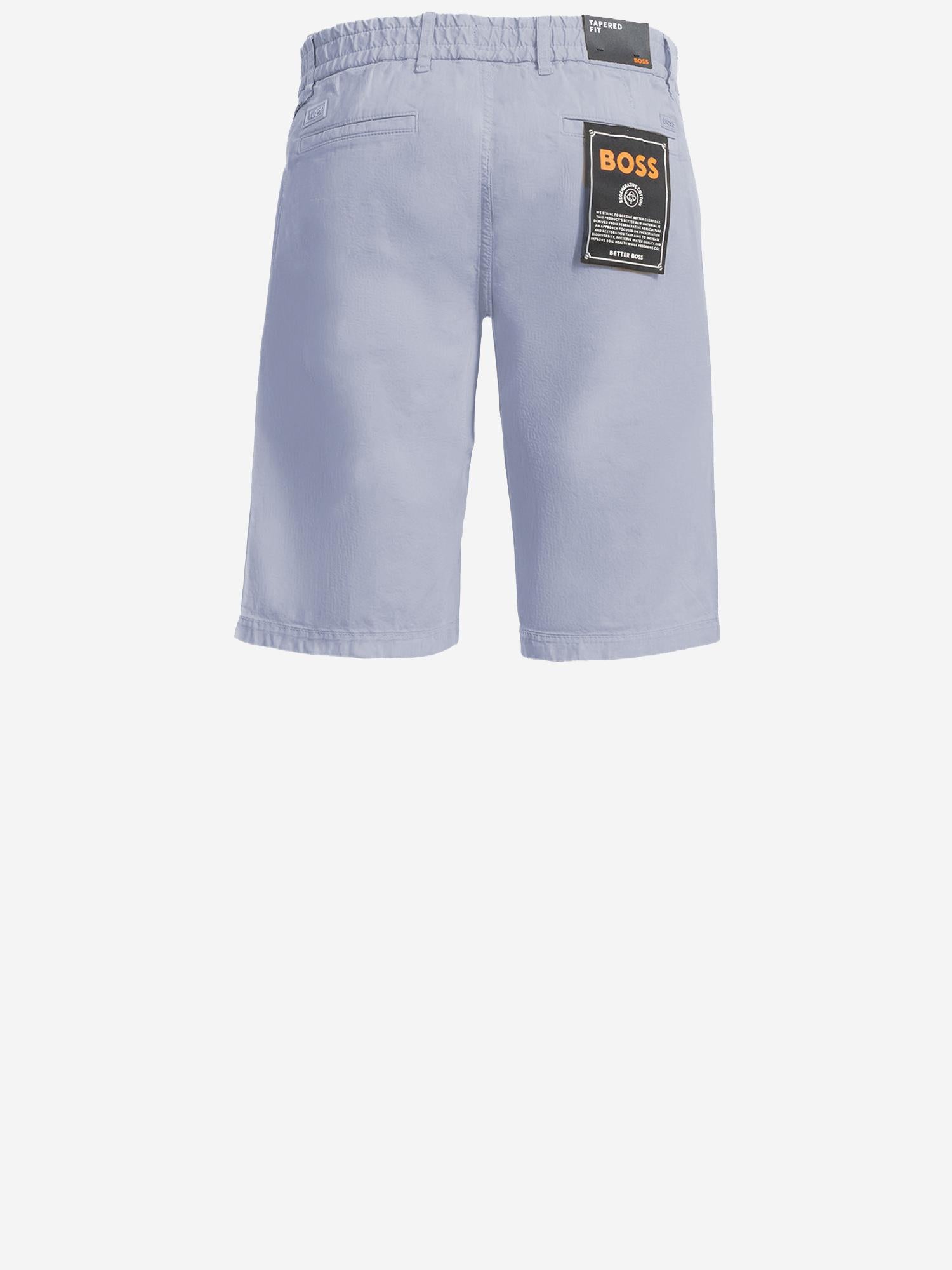 PANTALONI IN COTONE STRETCH 50536885 458 HUGO BOSS 