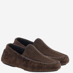 MOCASSINI IN PELLE SCAMOSCIATA F1824L805 LQB THE ROW 