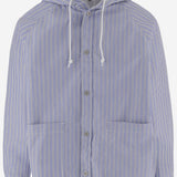GIACCA IN TESSUTO TECNICO A RIGHE HQB004 1 HOMME 