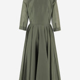 ABITO IN MISTO LYOCELL CON COLLO ANNODATO 4281 31170637 F.IT 