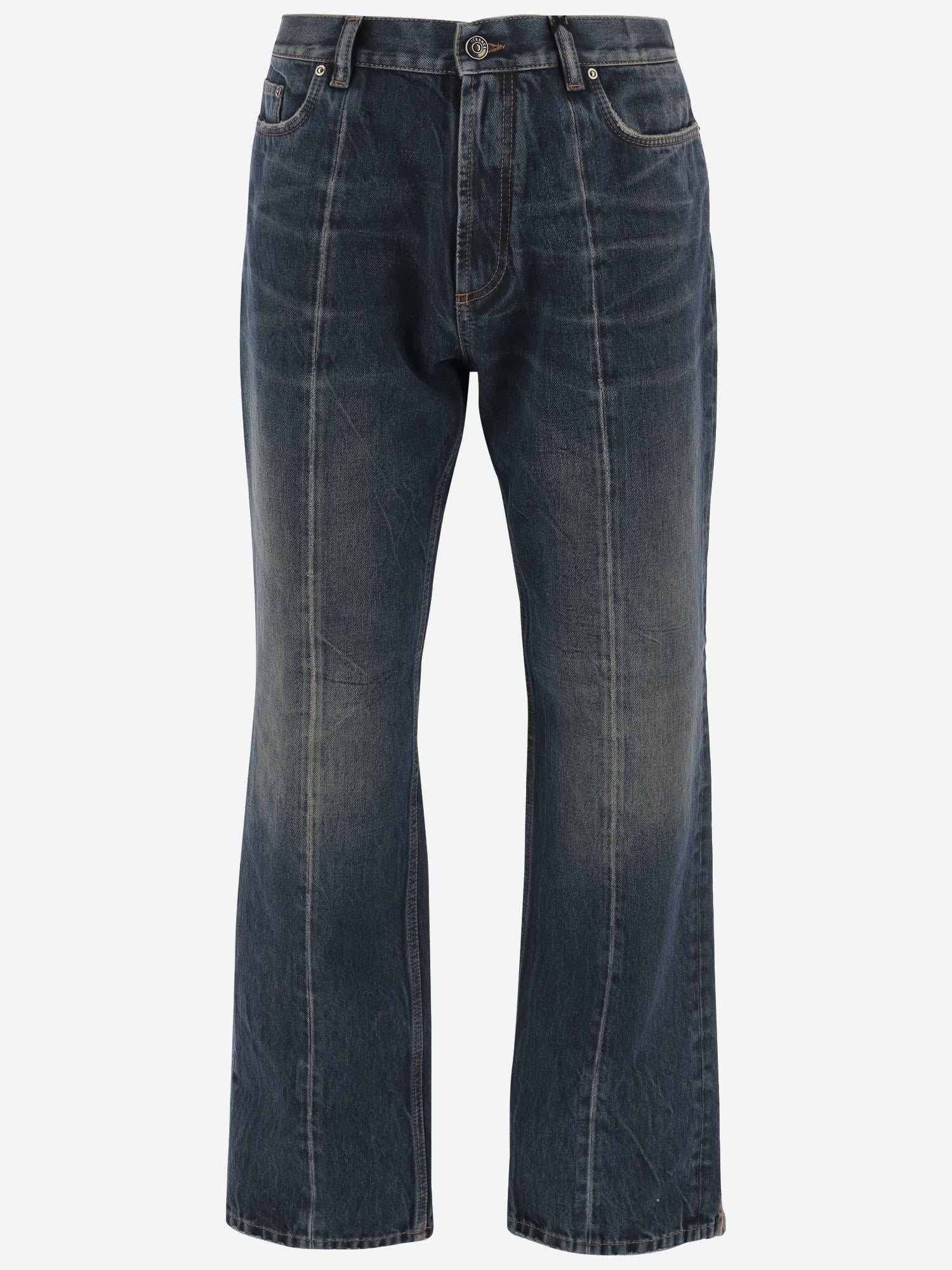 JEANS IN DENIM DI COTONE 1024473 1A177071DA60 VERSACE 