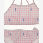 BIKINI IN NYLON STRETCH CON LOGO 313935066 002 POLO RALPH LAUREN KIDS 
