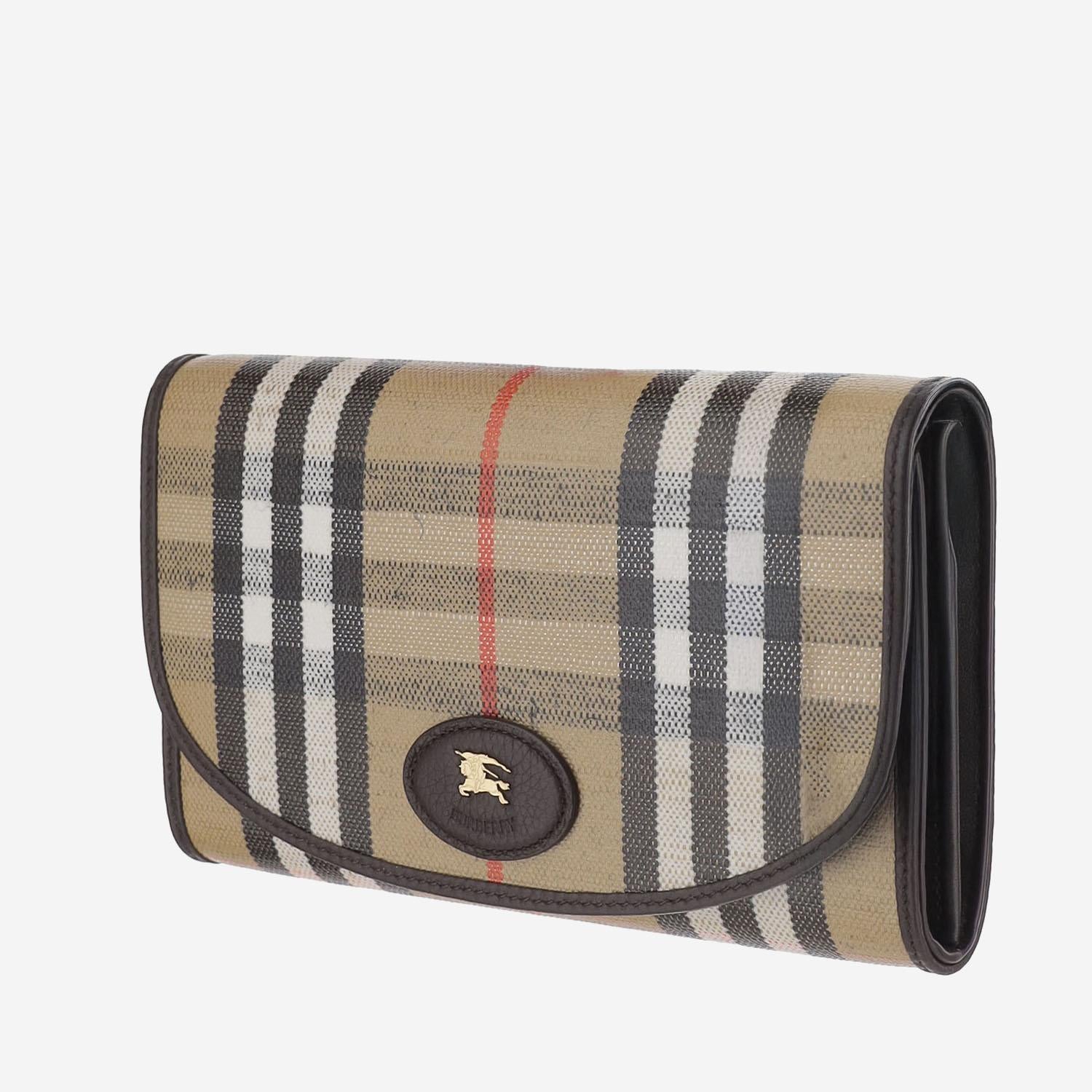 Portafoglio continental Highlands 8112277 SAND BURBERRY 
