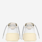 SNEAKERS MEDALIST PLATFORM PTLWSW02 LEATSWOLLWHTSILV AUTRY 