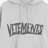 FELPA IN COTONE CON LOGO UE54HD600W MUSHROOM VETEMENTS 