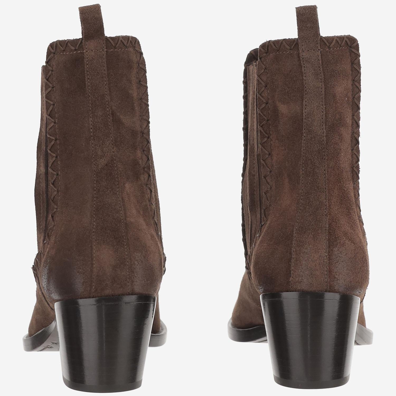 STIVALETTI VELOUR MUSTANG IN SUEDE SR490404 VELOURMUSTANG SARTORE 