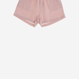 PANTALONI CORTI IN MISTO COTONE A RIGHE 35618060 327 BABE & TESS KIDS 