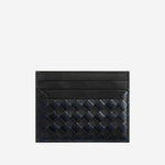 PORTACARTE IN PELLE CON MOTIVO INTRECCIATO 817397 V5I411126 BOTTEGA VENETA 