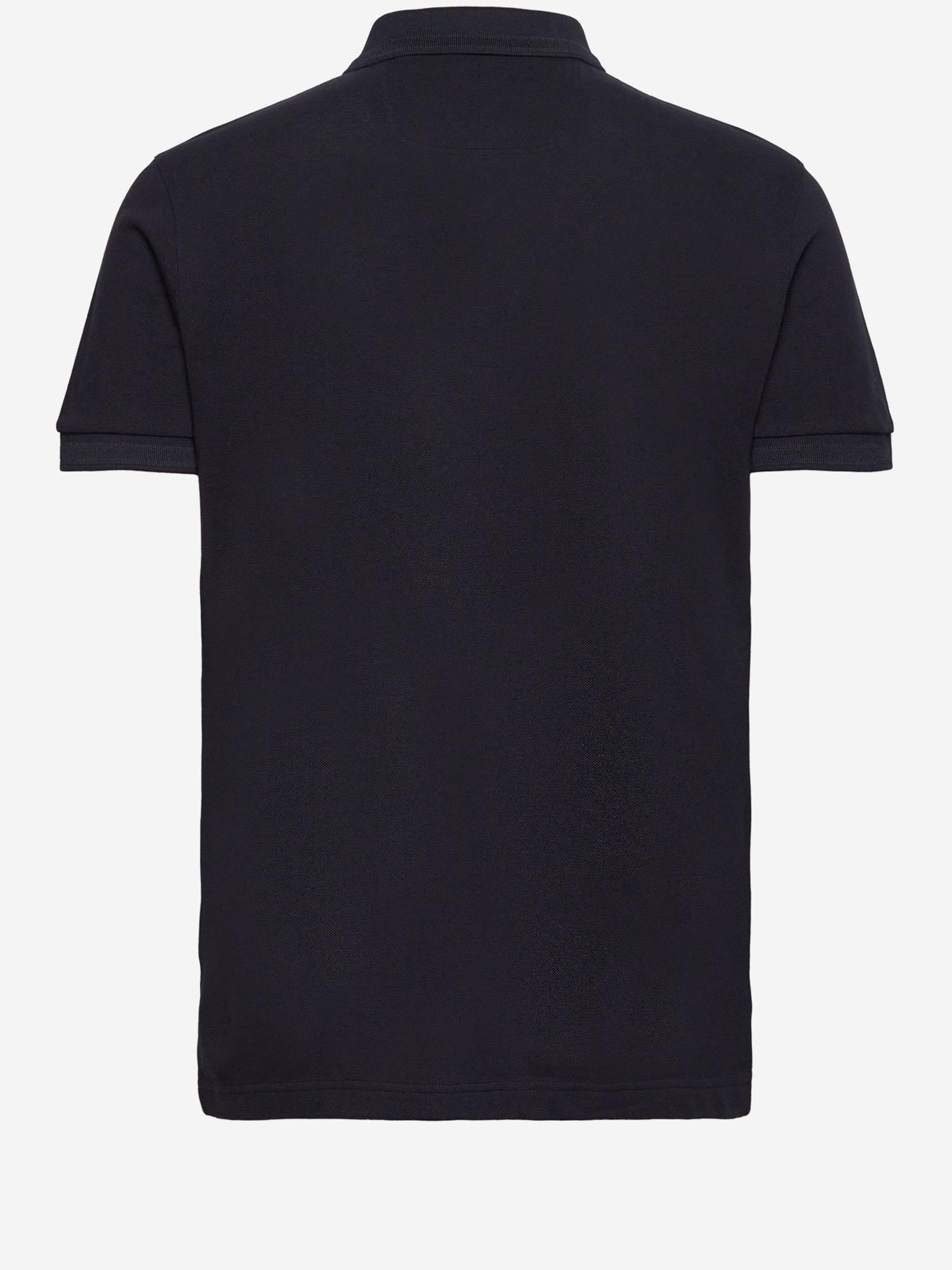 Polo in piqué di cotone con logo 50469055 411 HUGO BOSS 