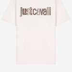 T-SHIRT IN COTONE CON LOGO 80OAHT03 CJ500004 JUST CAVALLI 