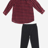 SET DUE PEZZI IN COTONE 310981202 001 POLO RALPH LAUREN KIDS 