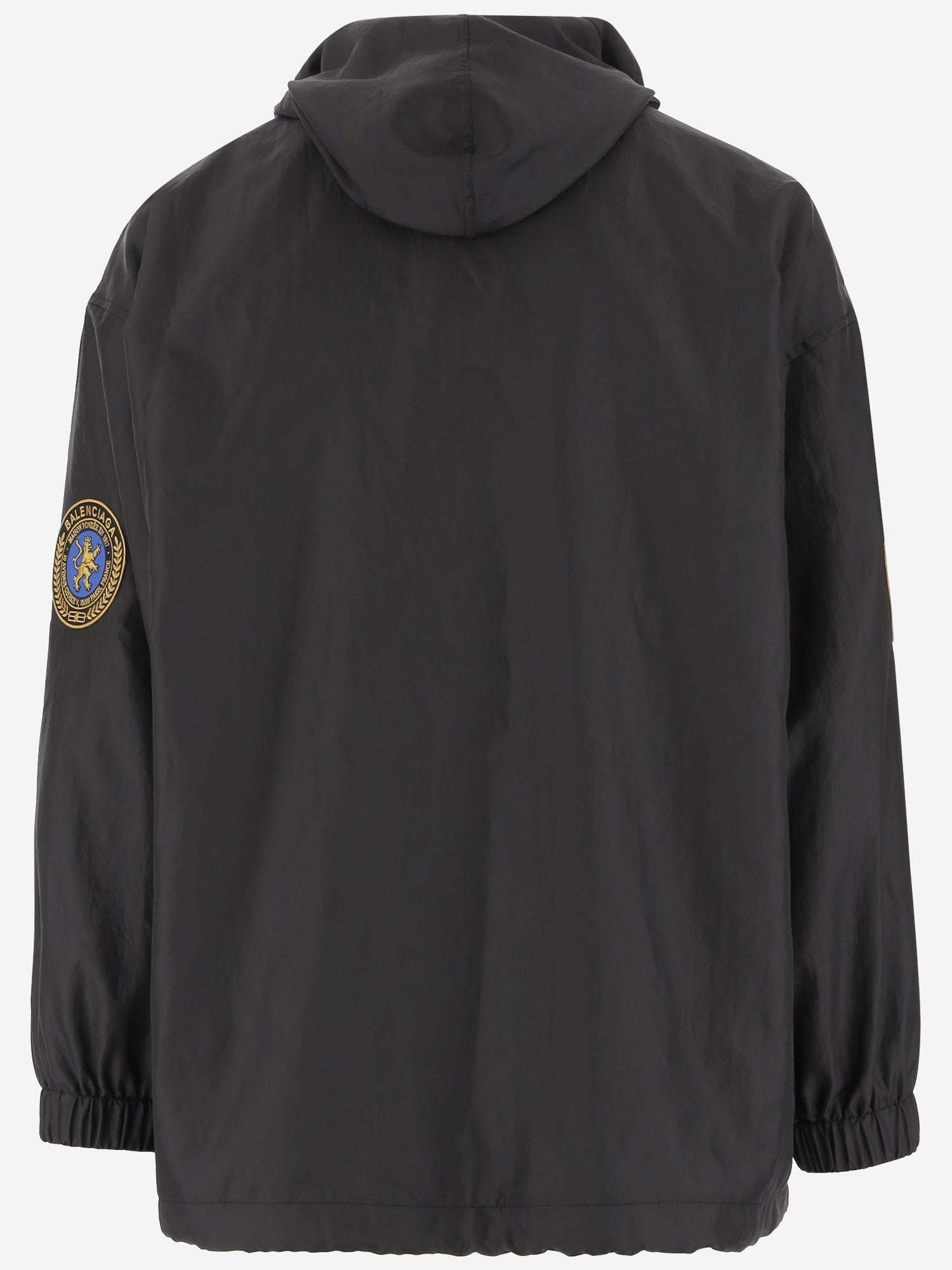 GIUBBOTTO IN NYLON CON LOGO BALENCIAGA 839071 TSO351000 BALENCIAGA 