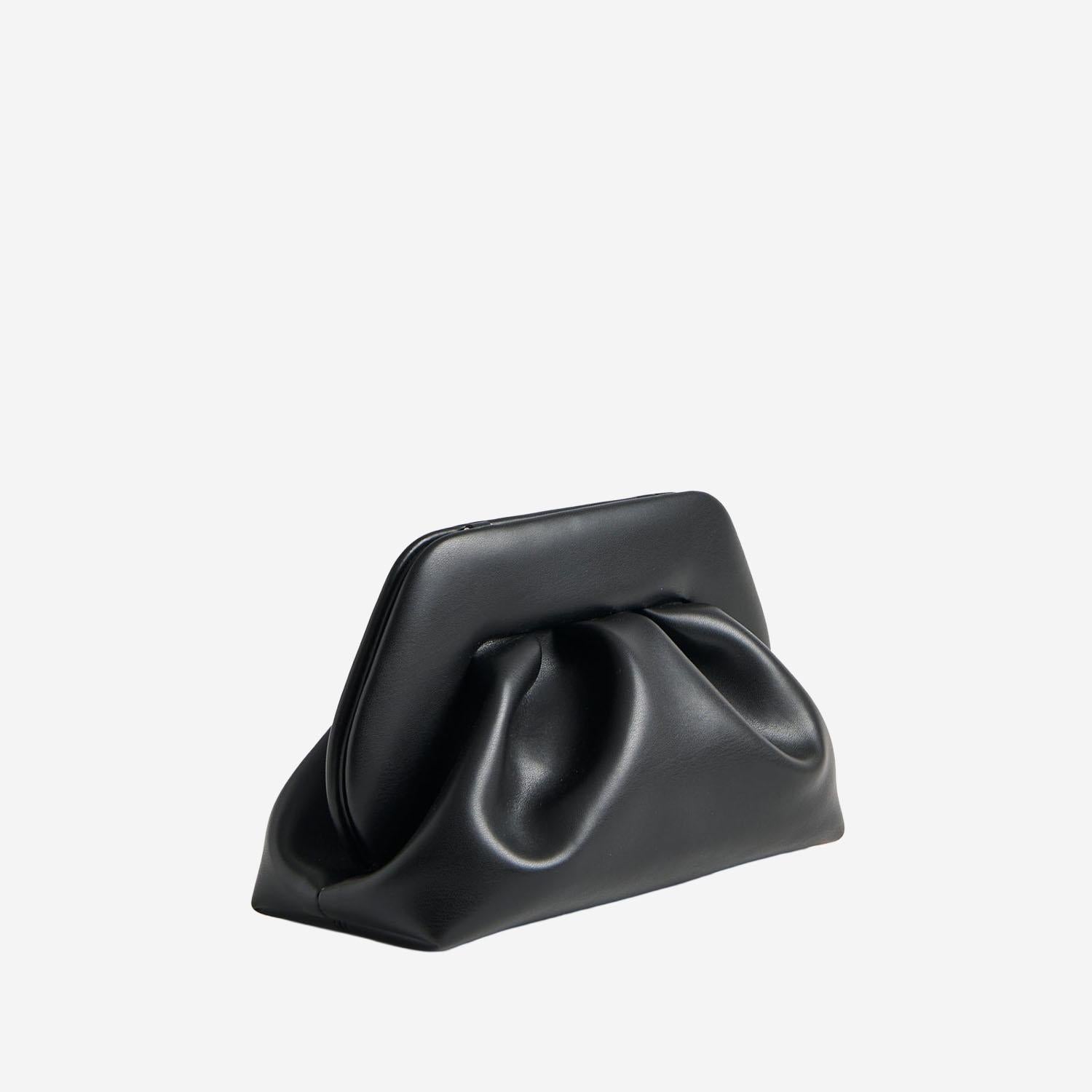 BORSA TIA IN TESSUTO VEGANO NS1WTMBM0OOVF0303A JETBLACK THEMOIRè 