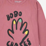 T-SHIRT IN COTONE CON STAMPA B225AC007  BOBO CHOSES KIDS 
