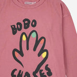 T-SHIRT IN COTONE CON STAMPA B225AC007  BOBO CHOSES KIDS 