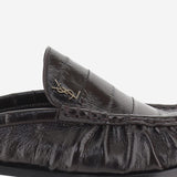 MULES LE LOAFER IN PELLE D'ANGUILLA 869742 0WXAF2013 SAINT LAURENT 