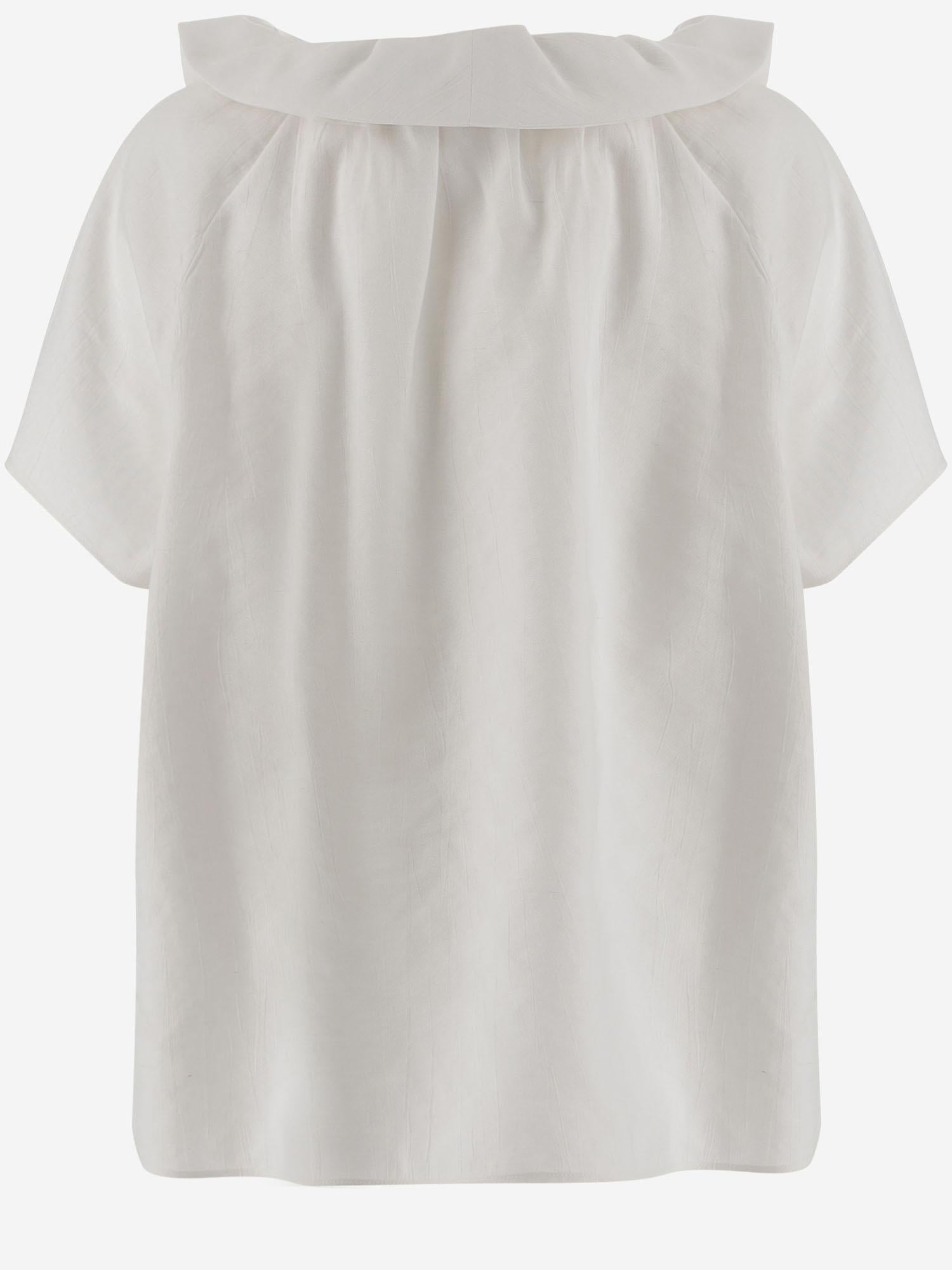 Top in misto viscosa P25CC107R0004 010 IL GUFO KIDS 