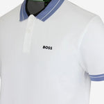 POLO IN COTONE STRETCH 50559369 100 HUGO BOSS 