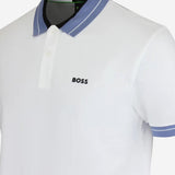 POLO IN COTONE STRETCH 50559369 100 HUGO BOSS 