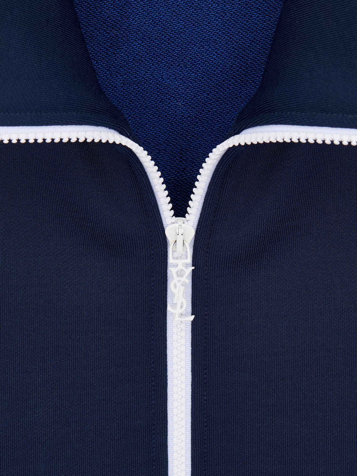 GIACCA SPORTIVA IN COTONE E NYLON 858310 Y38BY4003 SAINT LAURENT 