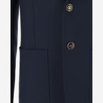 GIACCA MONOPETTO IN GABARDINA DI LANA 6V3CEG959EB D51 VALENTINO 