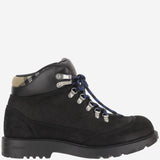 STIVALETTO DA TREKKING MOOR in pelle scamosciata 8111674 BLACK BURBERRY 