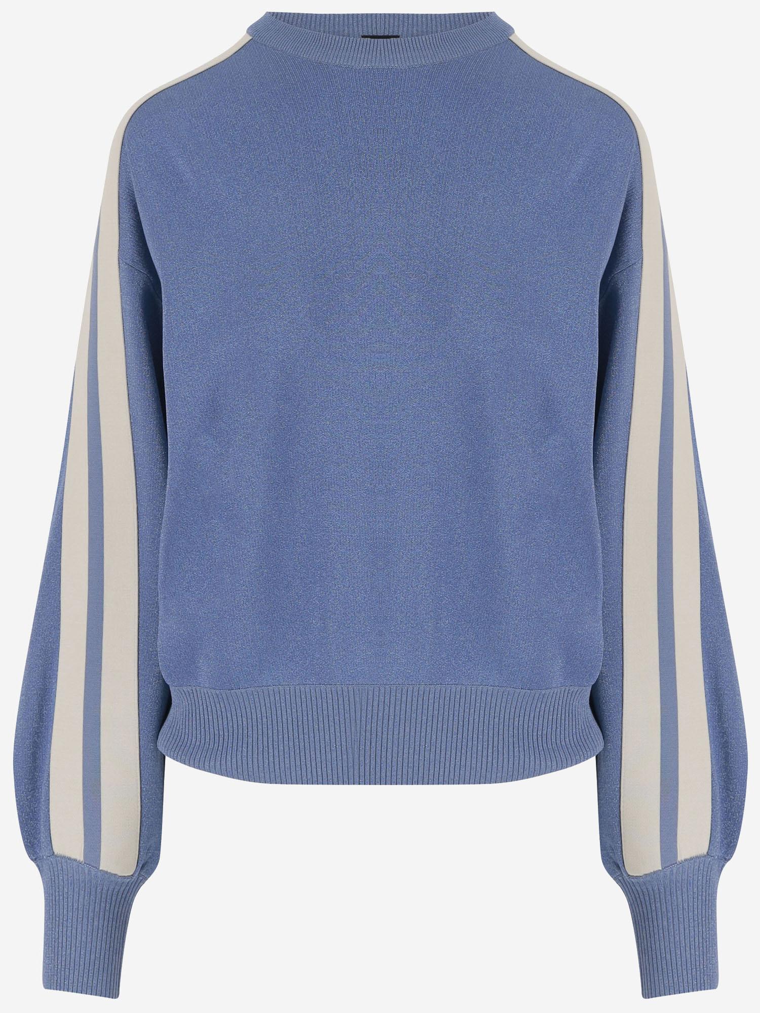 FELPA INONDAZIONE IN MISTO VISCOSA 106337 A34DF16 PINKO 