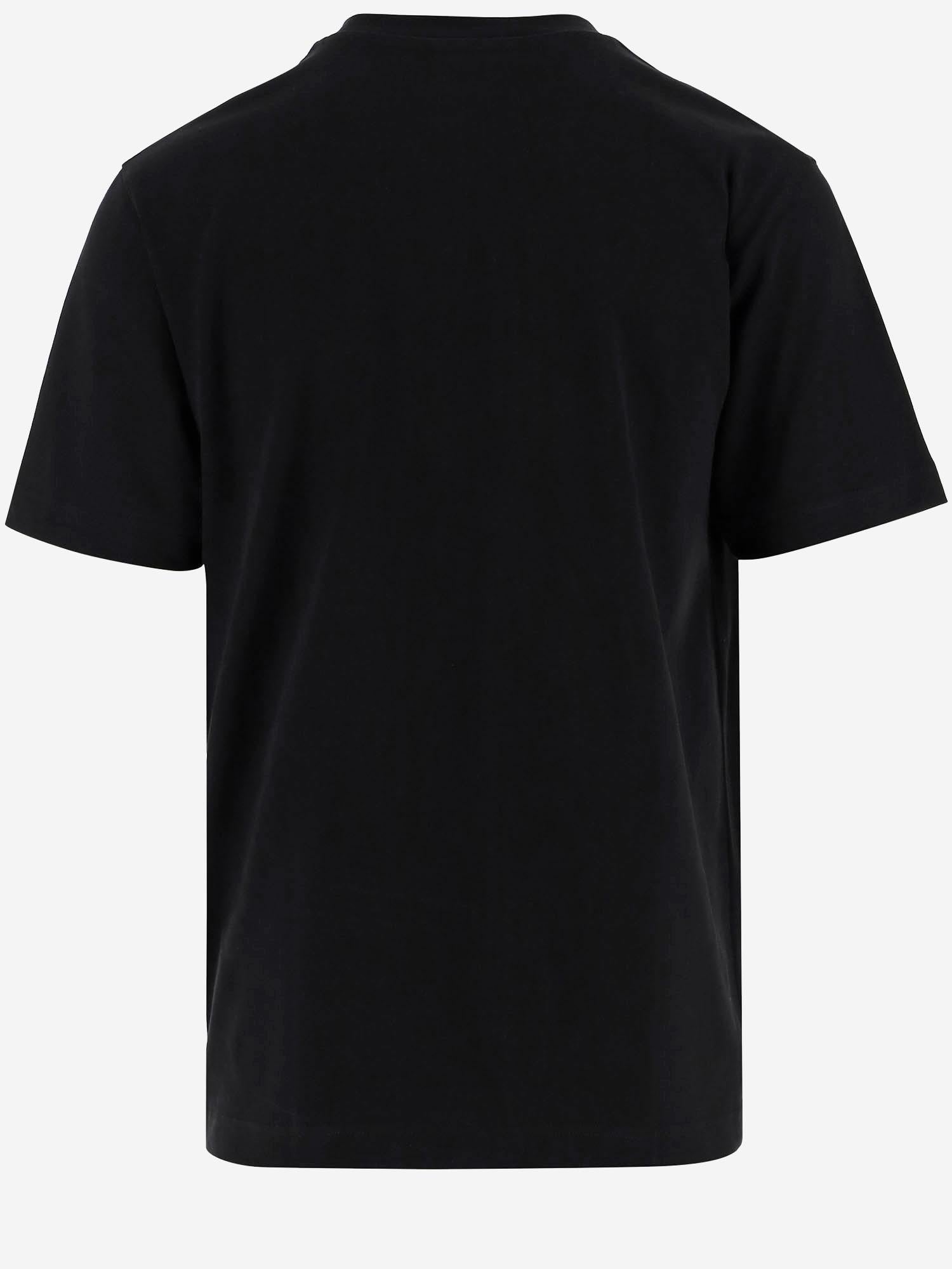 T-SHIRT IN COTONE CON LOGO TSM00133AJ00226 990 JACQUEMUS 