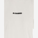 T-SHIRT IN COTONE CON LOGO J40GC0118 J20103102 JIL SANDER 
