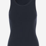 CANOTTA IN MISTO COTONE STRETCH V018884418 403CBL VINCE 