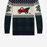 Maglia in cotone con furgone a intarsi 323981051 001 POLO RALPH LAUREN KIDS 