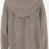 FELPA CON CAPPUCCIO IN CASHMERE KNJP21197 237 ARCH4 