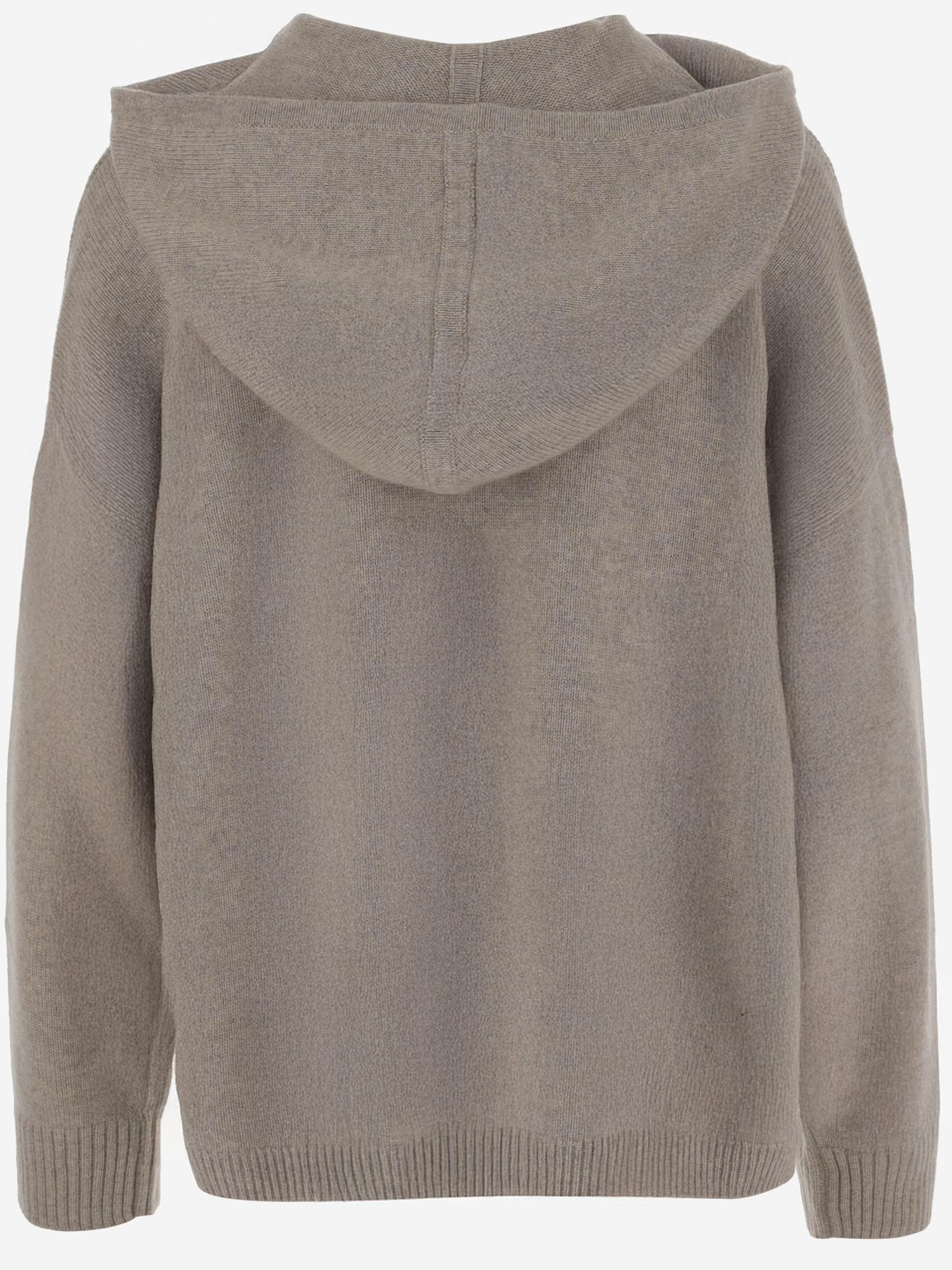 FELPA CON CAPPUCCIO IN CASHMERE KNJP21197 237 ARCH4 