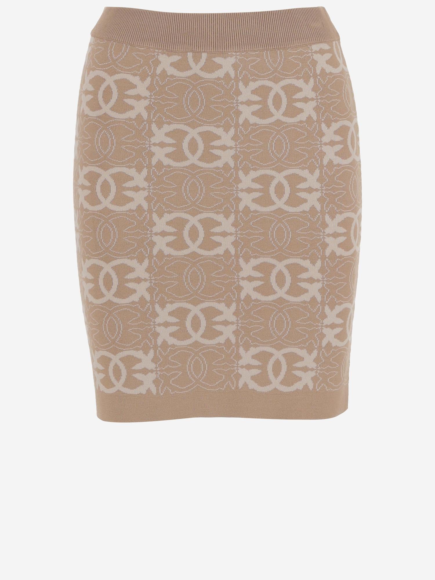 GONNA LOVE BIRDS IN MISTO VISCOSA 106040 A2YDC4Z PINKO 
