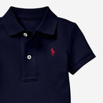 BODY IN COTONE CON LOGO 320700386001 REFINED NAVY POLO RALPH LAUREN KIDS 