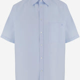 CAMICIA IN COTONE CON LOGO MSH04 FAC140056 DARKPARK 