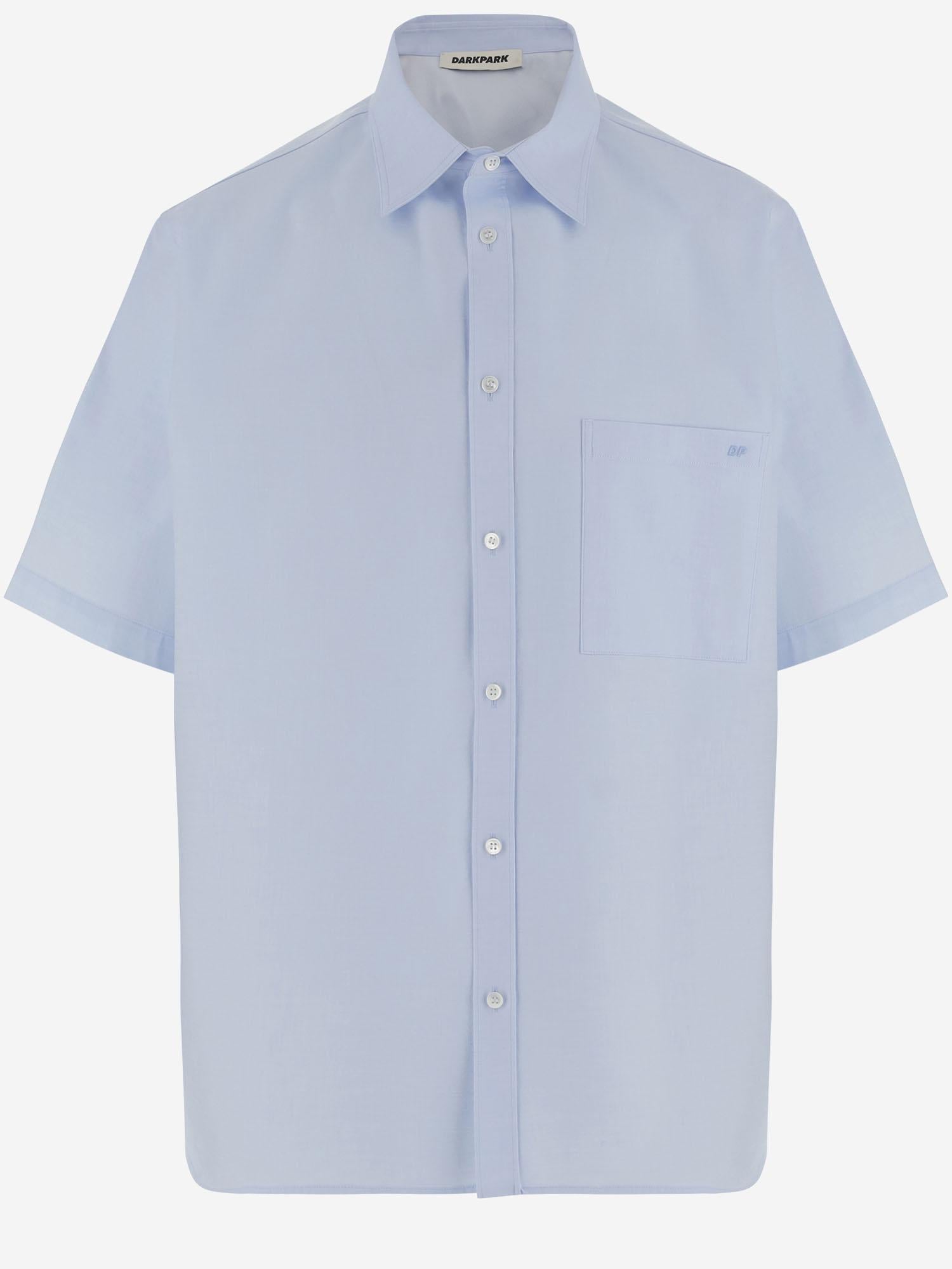 CAMICIA IN COTONE CON LOGO MSH04 FAC140056 DARKPARK 