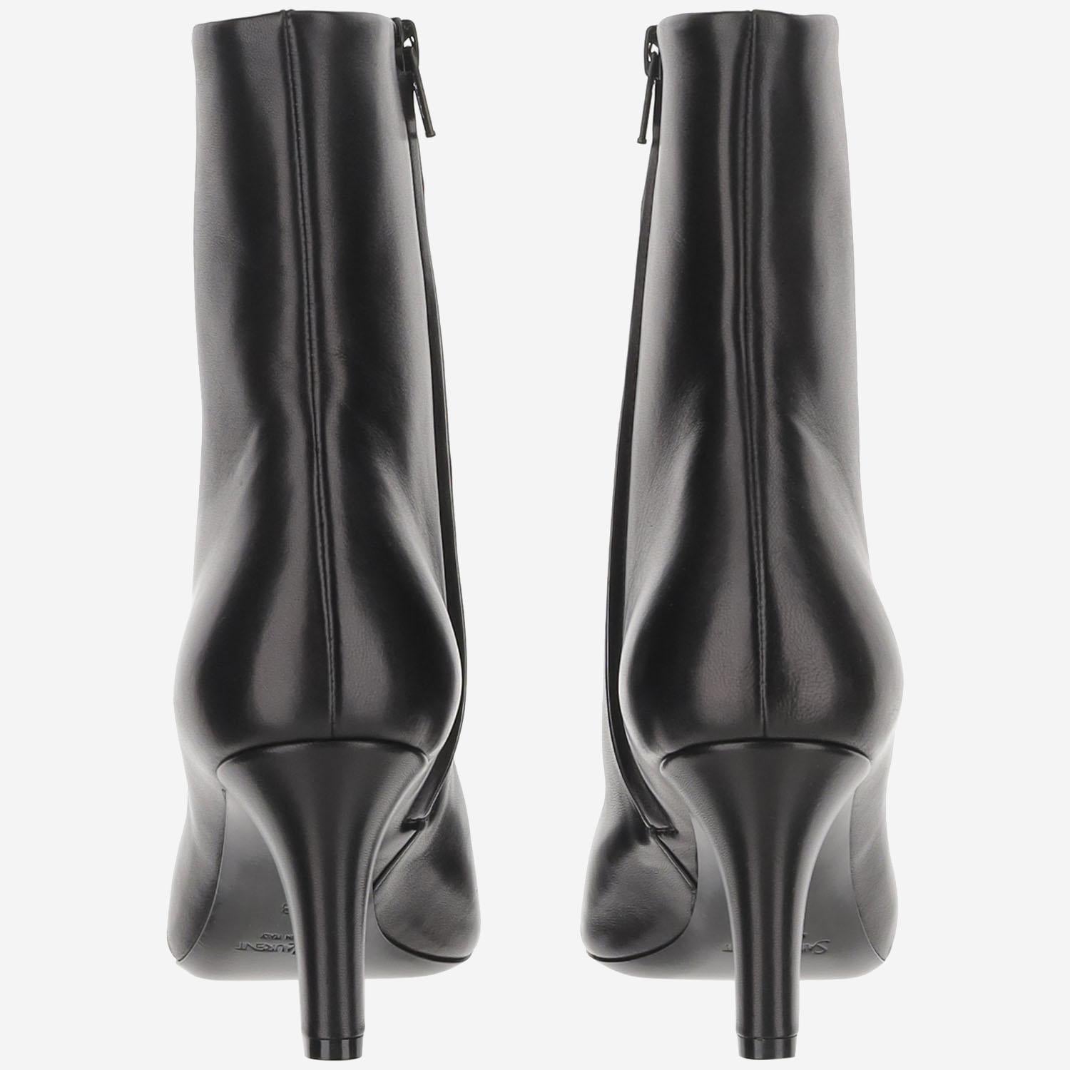Stivaletti Jill in pelle liscia 806674 AADGZ1000 SAINT LAURENT 