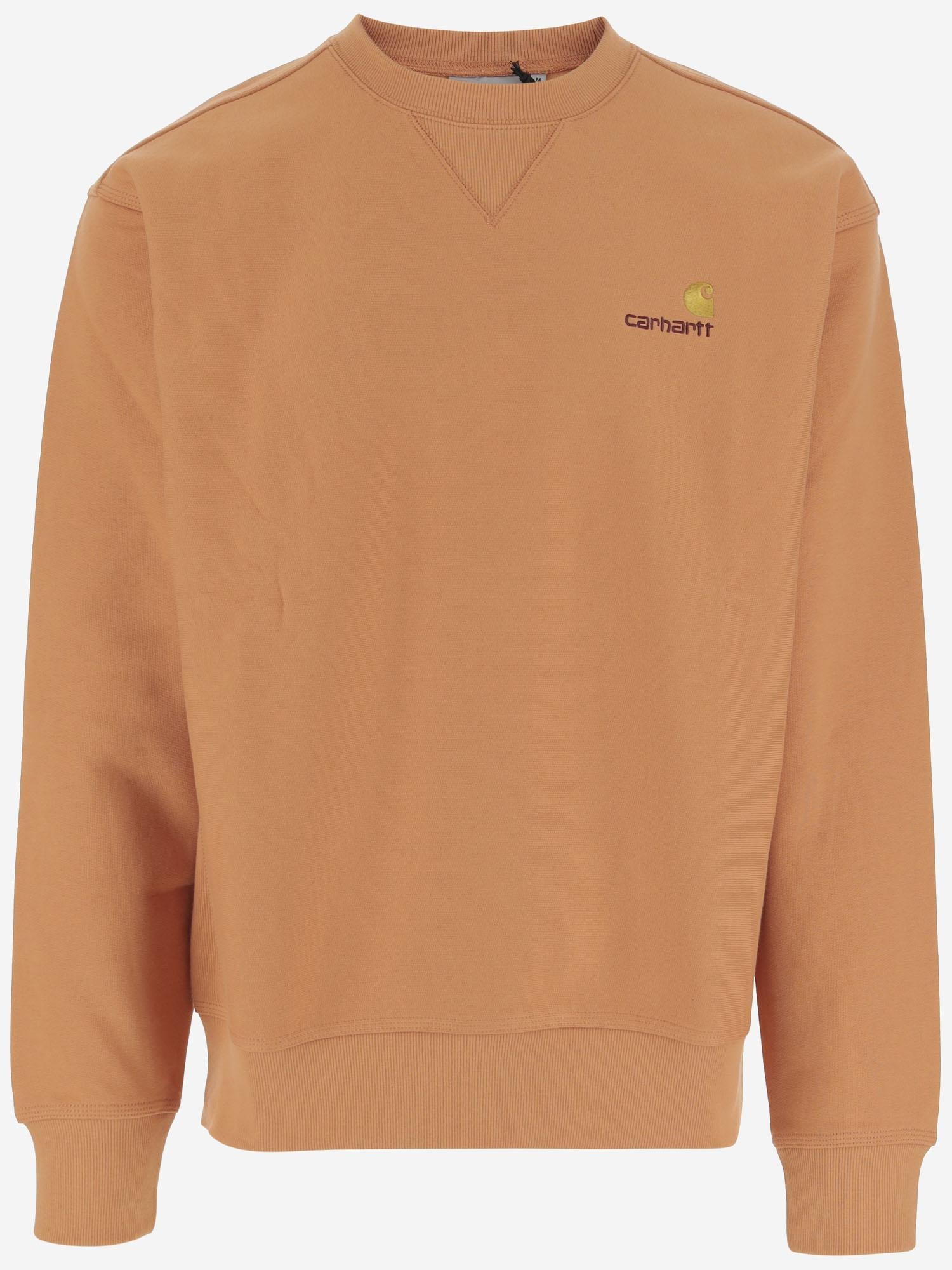 FELPA IN COTONE CON LOGO I025475 2ZYXX CARHARTT WIP 